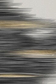 抽象光影线条玄关装饰画