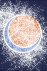 光影抽象几何玄关装饰画