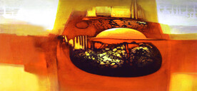 轻奢装饰画 抽象油画 水彩画