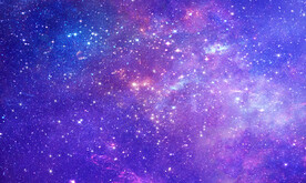 紫色星空