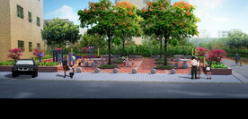 乡村振兴美丽乡村改造绿化效果图