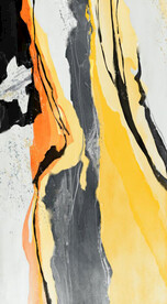 轻奢装饰画 抽象水墨画 彩绘