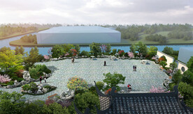 中式庭院效果图