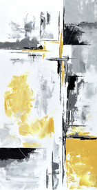 轻奢装饰画 抽象油画 彩绘