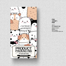 卡通宠物用品包装设计