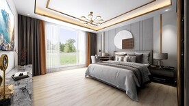 家装主卧室设计案例效果图