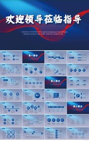 热烈欢迎上级领导莅临指导PPT