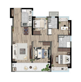 户型图 家配图 洋房图图片