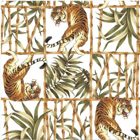 动物老虎矢量图ai手绘烫版图