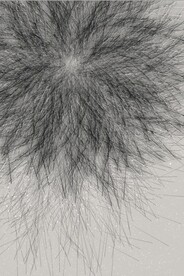 现代风抽象几何线条玄关装饰画