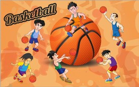 无兄弟不篮球篮球馆背景墙