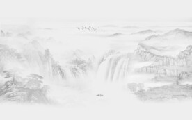 禅意山水画