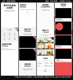 餐饮产品电商详情页