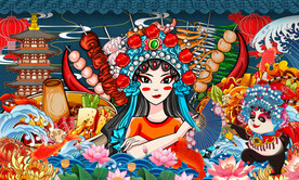 国潮串串香火锅