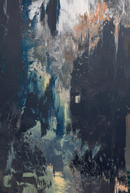 轻奢手绘抽象油画装饰画