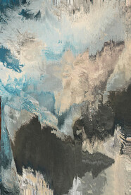 抽象油画装饰画轻奢手绘极简画