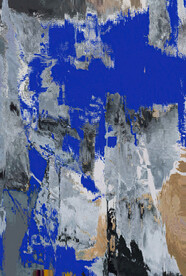 抽象油画装饰画轻奢手绘极简画