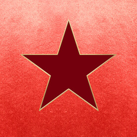 红色五角星元素