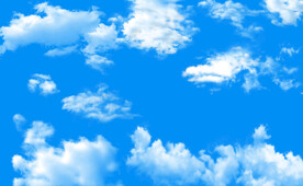 蓝天白云