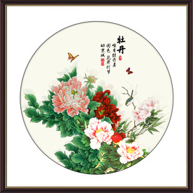 花开富贵牡丹图