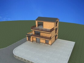 乡村房屋外立面改造效果图