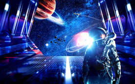 宇宙星空宇航员