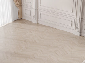 欧式卧室空场景3D效果图