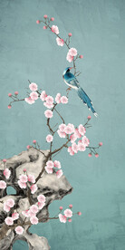 高清分层花鸟装饰画