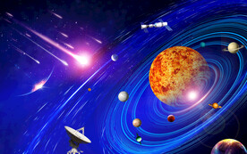 宇宙星空太阳系