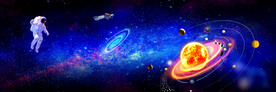 宇宙太空宇航员