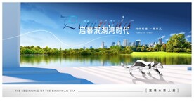 江景地产 湖景别墅 洋房