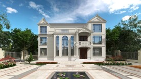 欧式别墅效果图