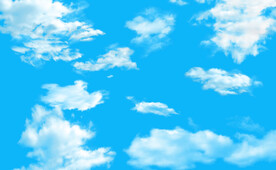 蓝天白云