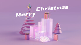 三维圣诞节促销