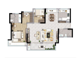 户型图 家配图 洋房图图片