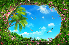 蓝天白云软膜天花