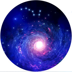 圆形星空