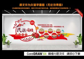 民族团结文化墙