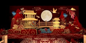 模型图元宵灯会闹花灯