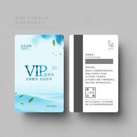 中式会员卡