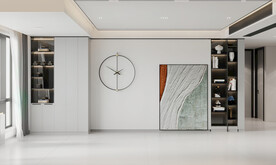 现代极简 轻奢客厅 背景墙