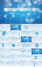 蓝色智慧医疗信息化建设PPT