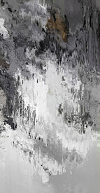 黑抽象油画装饰画轻奢手绘极简画