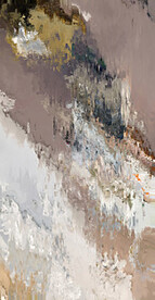 暖抽象油画装饰画轻奢手绘极简画