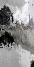 黑白灰轻奢手绘抽象油画装饰画