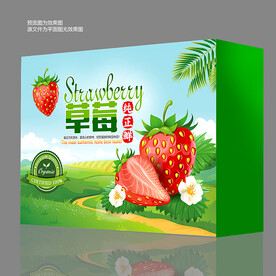 草莓包装盒
