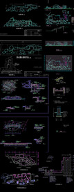  园林水池建筑CAD图纸