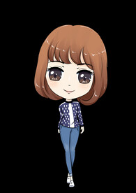 原创Q版卡通女士图片