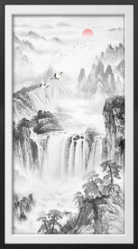 水墨画