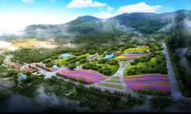 乡村田园景观设计效果图